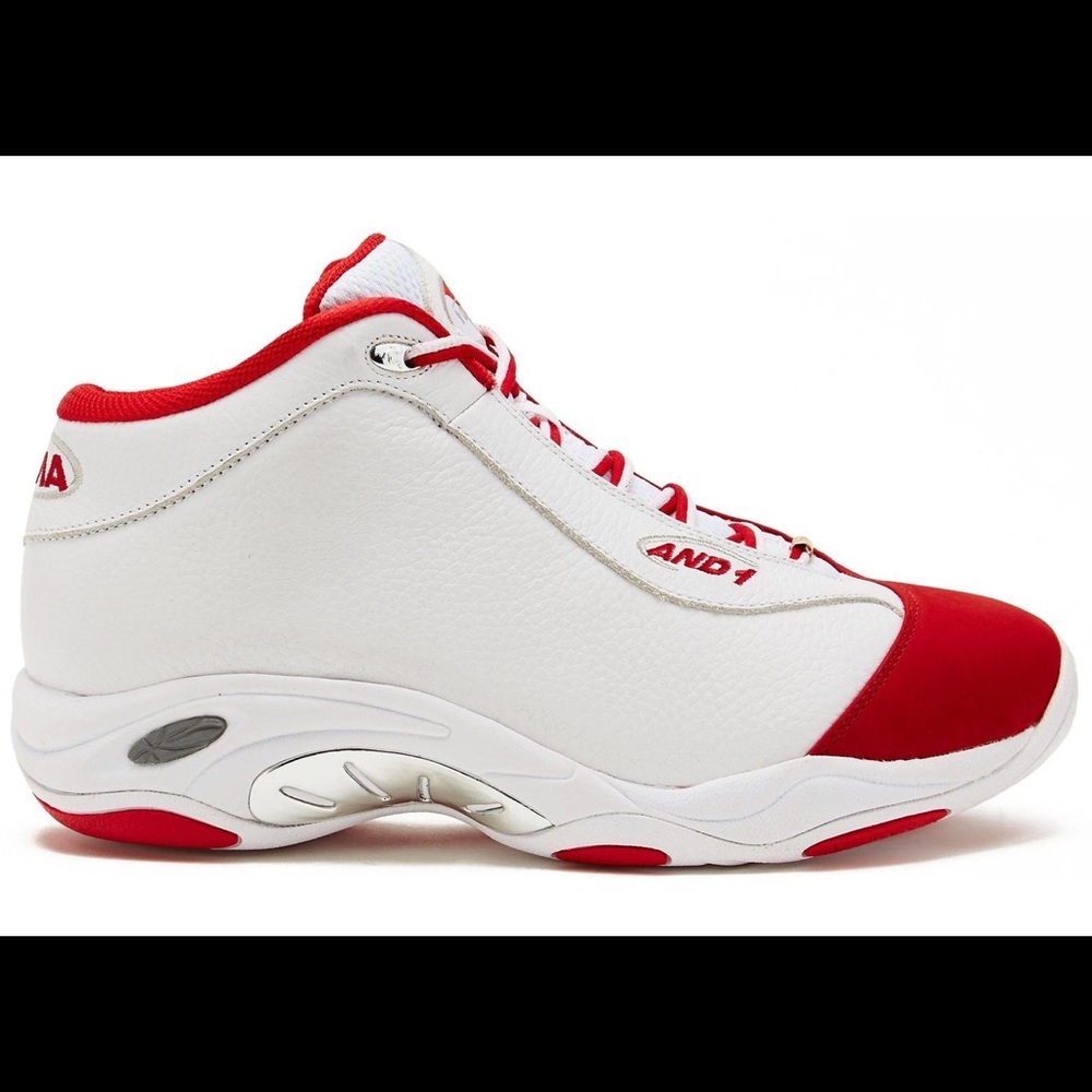 AND1 Tai Chi White/red sample